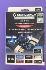 Oehlbach Professional Ultra High Speed HDMI-kabel, Audio, Tv en Foto, Audiokabels en Televisiekabels, Ophalen, Zo goed als nieuw