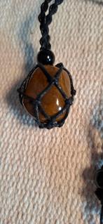 Tiger eye necklace, Ophalen of Verzenden, Nieuw, Overige materialen, Overige voorstellingen
