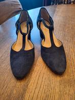 Elegante Donkerblauwe Damesschoenen Maat 34, Ophalen of Verzenden, Zo goed als nieuw, Blauw, Schoenen met lage hakken