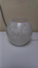 Lampje melkglas met bloemen Ikea., Ophalen of Verzenden, Zo goed als nieuw