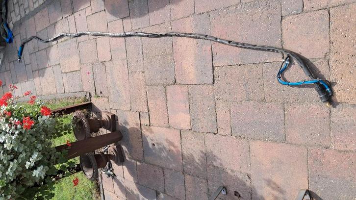 Tig slangenpakket  3,80m lang, Doe-het-zelf en Verbouw, Gereedschap | Lasapparaten, Zo goed als nieuw, Tig, Minder dan 150 ampère