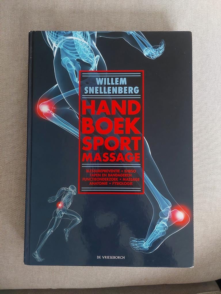 Handboek Sportmassage Willem Snellenberg, Ophalen of Verzenden, Zo goed als nieuw