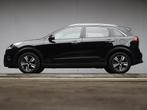 Kia Niro 1.6 GDi Hybrid DynamicLine Sport (APPLE CARPLAY,GRO, Auto's, Kia, Gebruikt, Euro 6, Leder en Stof, Zwart