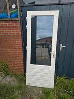 Achterdeur 83x211 nieuwstaat, Doe-het-zelf en Verbouw, Hout en Planken, Ophalen of Verzenden, Zo goed als nieuw