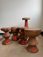 Pols Potten houten Kruk- Bijzettafels POLSPOTTEN Nieuw, Huis en Inrichting, Ophalen of Verzenden, Nieuw, Hout