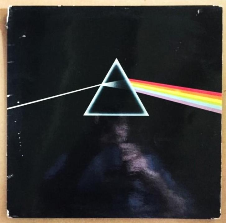 LP Pink Floyd Dark Side of the Moon NL persing 1975, Cd's en Dvd's, Vinyl | Rock, Gebruikt, Progressive, 12 inch, Ophalen of Verzenden