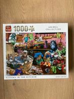 Mooie katten puzzel 1000 stukjes, Ophalen of Verzenden, 500 t/m 1500 stukjes, Nieuw, Legpuzzel