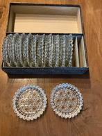 Kristallen onderzetters 12 x, Ophalen, Nieuw