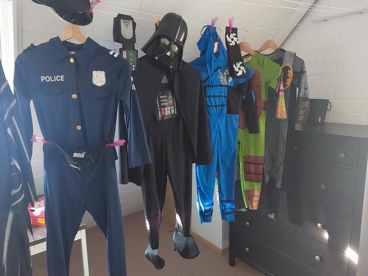 Carnavalskleding voor jongens (3-9 jaar), Kinderen en Baby's, Carnavalskleding en Verkleedspullen, Zo goed als nieuw, Jongen, 110 t/m 116