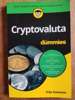 Cryptovaluta voor Dummies - Zo goed als nieuw!, Boeken, Geld en Beleggen, Ophalen of Verzenden, Zo goed als nieuw, Krijn Soeteman