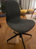LÅNGFJÄLL bureaustoel/vergaderstoel zonder wielen, Huis en Inrichting, Ophalen, Zo goed als nieuw, Zwart, Eén