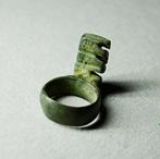 Romeinse Sleutel - Brons - 1e/3e eeuw - Bodemvondst - F, Verzenden