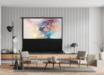 EZ CINEMA- PORTABLE PROJECTION SCREENS - TELESCOPE SYSTEM, Audio, Tv en Foto, Projectieschermen, Ophalen, Handmatig, Zo goed als nieuw