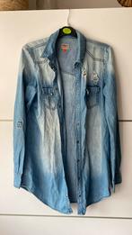 Mooie denim Only blouse, Ophalen of Verzenden, Zo goed als nieuw, Blauw