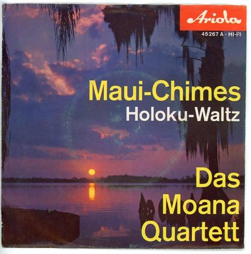 Single van das Moana Quartett uit 1961, Cd's en Dvd's, Vinyl Singles, Gebruikt, Pop, Ophalen of Verzenden