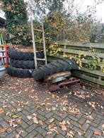 4 Tractorwielen met velgen, Zakelijke goederen, Agrarisch | Onderdelen | Banden, Velgen en Assen, Ophalen of Verzenden
