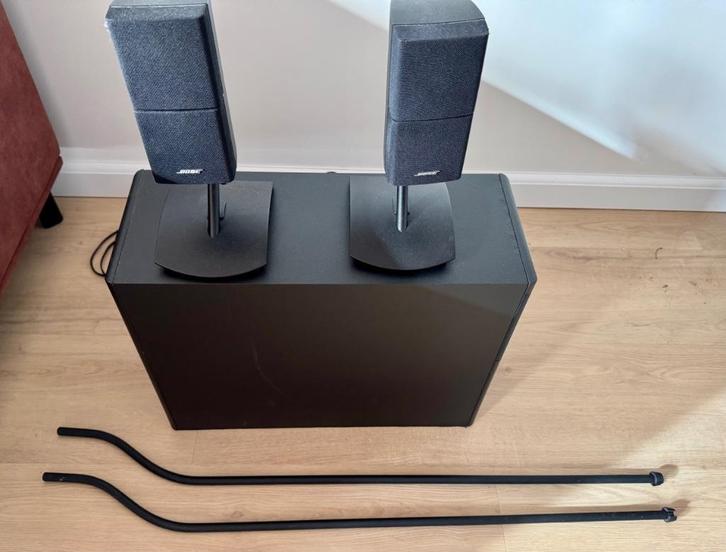 Bose Acoustimass 5 Series III, Audio, Tv en Foto, Luidsprekers, Zo goed als nieuw, Front, Rear of Stereo speakers, 120 watt of meer