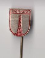 Borkum Vuurtoren Scheepvaart Duitsland speldje, Gebruikt, Niet vindbaar, Niet vindbaar, Speldje of Pin