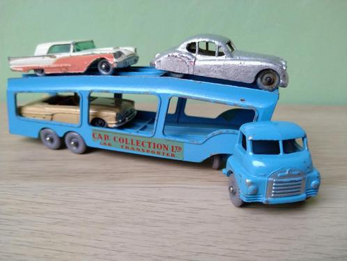 Matchbox Lesney Car Transporter set Vintage 1:76, Hobby en Vrije tijd, Modelauto's | Overige schalen, Zo goed als nieuw, Bus of Vrachtwagen