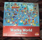 Wacky World puzzel 1000 stukjes, Ophalen of Verzenden, 500 t/m 1500 stukjes, Zo goed als nieuw, Legpuzzel