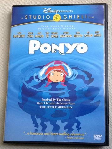 Studio Ghibli Ponyo 2DVD Hayao Miyazaki US Import Region 1 beschikbaar voor biedingen