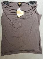 Nieuwe Bruine Top met Leuk Schouderdetail van Sarah Kern xl, Kleding | Dames, Bruin, Verzenden, Maat 46/48 (XL) of groter, Nieuw