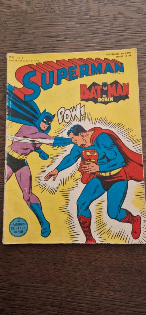 Superman en batman 1967, Boeken, Strips | Comics, Zo goed als nieuw, Eén comic, Europa, Ophalen of Verzenden