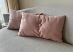 2 roze kussen (van Thuis met Moon), Huis en Inrichting, Ophalen of Verzenden, Zo goed als nieuw, Vierkant
