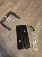 Toilet deurbeslag mat zwart, Ophalen of Verzenden, Nieuw, Klink of Kruk