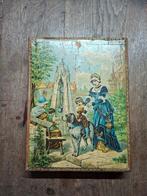 Antieke Houten Blokpuzzel - Begin 1900, Ophalen of Verzenden