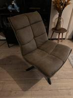 Draai fauteuil groen, Huis en Inrichting, Fauteuils, Ophalen, Minder dan 75 cm, Zo goed als nieuw, Stof