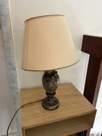 Vintage lamp met marmeren voet, Ophalen, Gebruikt, Minder dan 50 cm