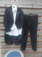 Gents moking pandjesjas trouw/galapak zwart complert, Ophalen of Verzenden, Zo goed als nieuw, Zwart