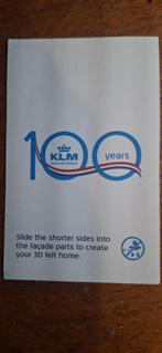 KLM 100 jaar stoffen huisje, Verzamelen, KLM Huisjes, Ophalen of Verzenden, Zo goed als nieuw, 1 t/m 20