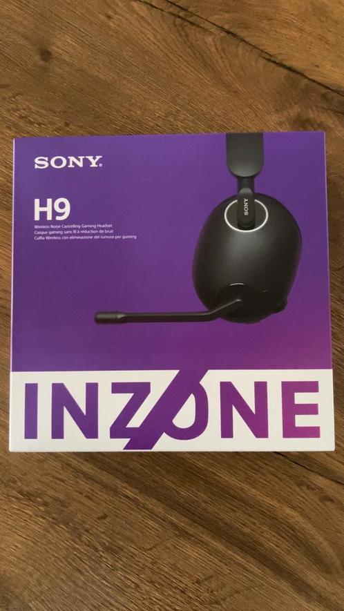 *SEALED MET GARANTIE* Sony Inzone H9 draadloze headset, Computers en Software, Headsets, Nieuw, Over-ear, Draadloos, Gaming headset