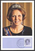 Fotokaart Beatrix - zegel 3 gulden 1982, Verzenden, 1980 tot heden, Ongelopen, Politiek en Historie
