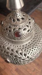 Marokkaanse lamp met prachtig lichteffect, Ophalen of Verzenden, Zo goed als nieuw, Metaal, Minder dan 50 cm