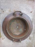 Plantenschaal koper behuizing, Tuin en Terras, Gebruikt, Rond, Ophalen of Verzenden, Minder dan 25 cm