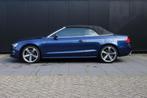 Audi A5 Cabriolet 1.8 TFSI | S LINE | LEDER | STOELVERW. | C, Auto's, Stof, Gebruikt, Zwart, 4 cilinders