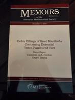 Memoirs AMS #1469: Dehn Fillings, Boeken, Nieuw, Diverse auteurs, Ophalen of Verzenden, Natuurwetenschap