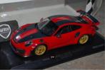SALE !! PORSCHE 911 GT2 RS red / gold wheels Minichamps WRH, Hobby en Vrije tijd, Modelauto's | 1:18, Ophalen of Verzenden, Zo goed als nieuw