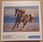 Legpuzzel van Paard, 1000 stukjes, clementoni, Ophalen of Verzenden, 500 t/m 1500 stukjes, Zo goed als nieuw, Legpuzzel