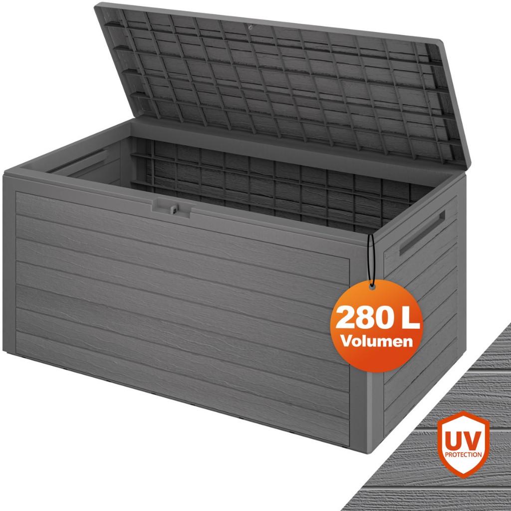Opbergbox opbergkist tuinkussens kunststof 280L GRTS BEZORGD, Verzenden, Nieuw, Nvt, Nvt