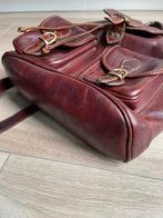 Rugzak echt leer Genuine Halle, 20 tot 30 cm, Bruin, Minder dan 40 cm, Minder dan 35 cm