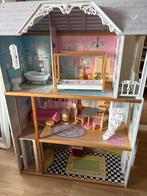GRATIS KidKraft Barbiehuis - Compleet met Meubels!, Ophalen, Gebruikt, Poppenhuis