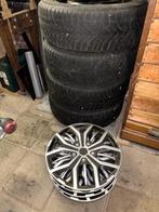 4 Michelin Alpin Winterbanden met stalen velgen 205/60/R16, Ophalen, Gebruikt, Renault