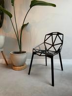 Stoel Konstantin Grcic Chair One zwart eetkamerstoel, Huis en Inrichting, Stoelen, Ophalen, Zo goed als nieuw, Zwart, Eén