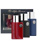 Alfa Romeo 3 pack EDT á 40 ml - Black, Blue & Red, Ophalen of Verzenden, Nieuw