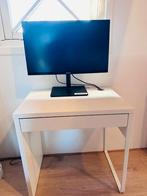 Ikea Micke white desk, Huis en Inrichting, Bureaus, Ophalen, Zo goed als nieuw, Bureau