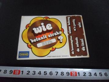 sticker IVEKO kies een kreet - wie betaalt straks ... beschikbaar voor biedingen